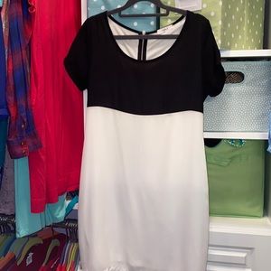 Class Black & White Dress